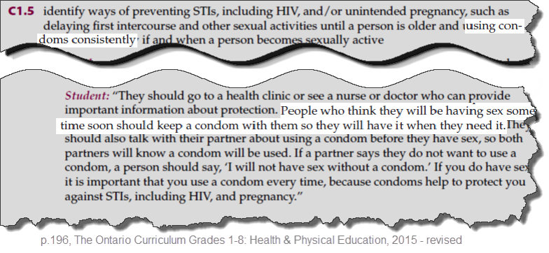Ontario s Radical Sex Ed Curriculum
