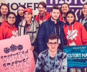 Marching in Washington, D.C., for the First Time