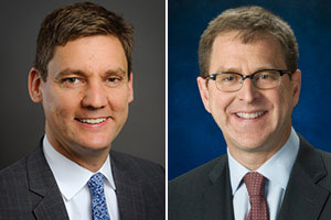 David Eby and Adrian Dix