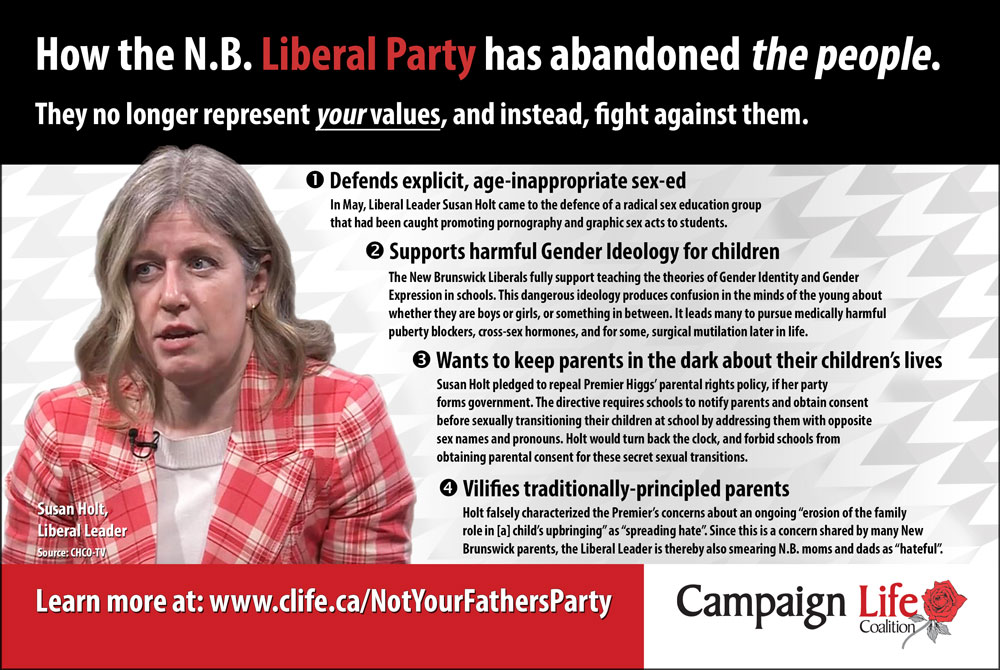 Premier Holt Pushes Radical Gender Ideology