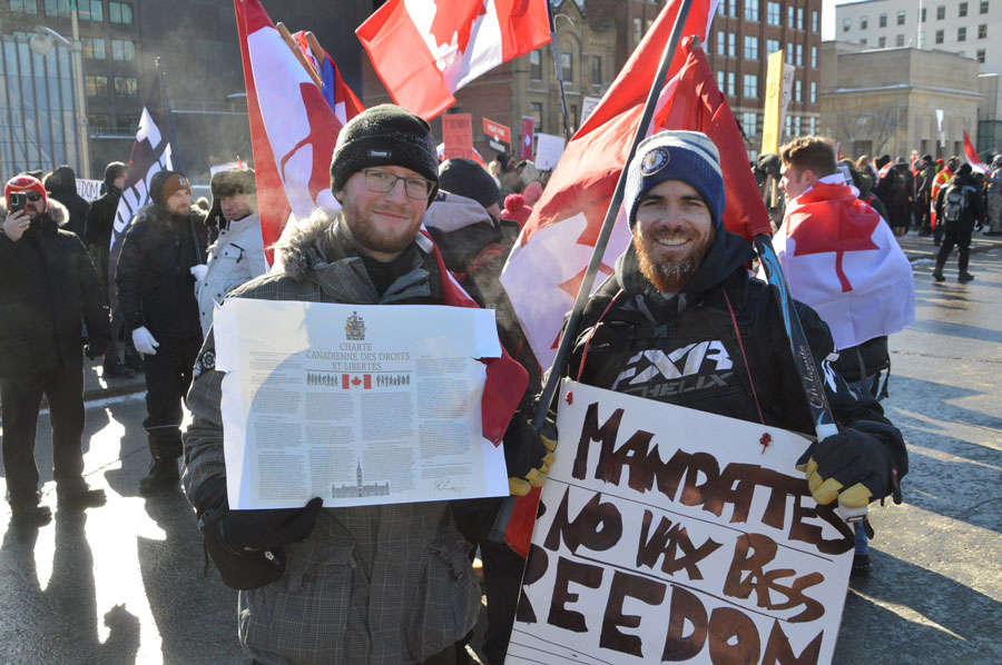 Freedom Convoy Protesters