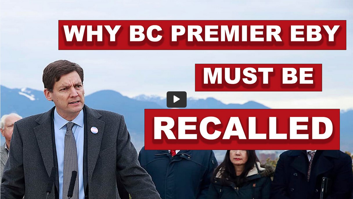 Recall David Eby Video