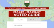 Pro-life Voter’s Guide: 2022 Ontario Municipal Elections