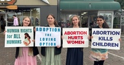 Canadians Show up for Life Chain in Full Force