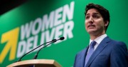 Of Trudeau's $1.4 billion dollar pledge, half will be spent on abortion