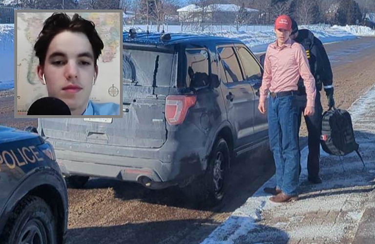 Teen arrested after protesting trans bathroom policy