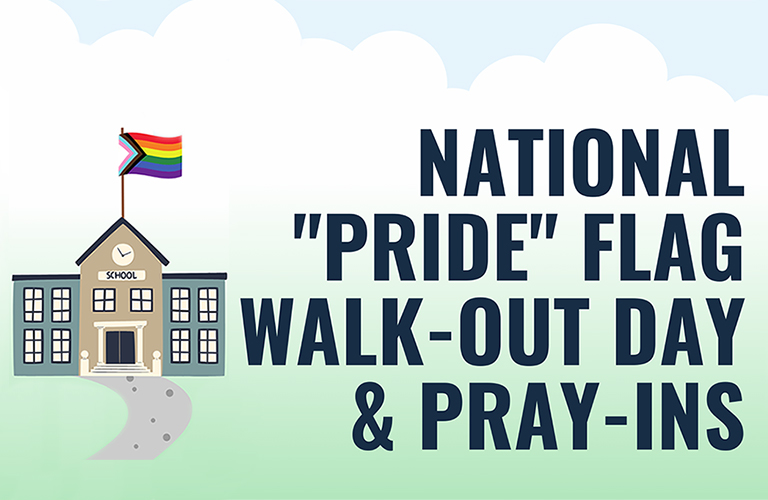National 'Pride' Flag Walk-Out Day is back!