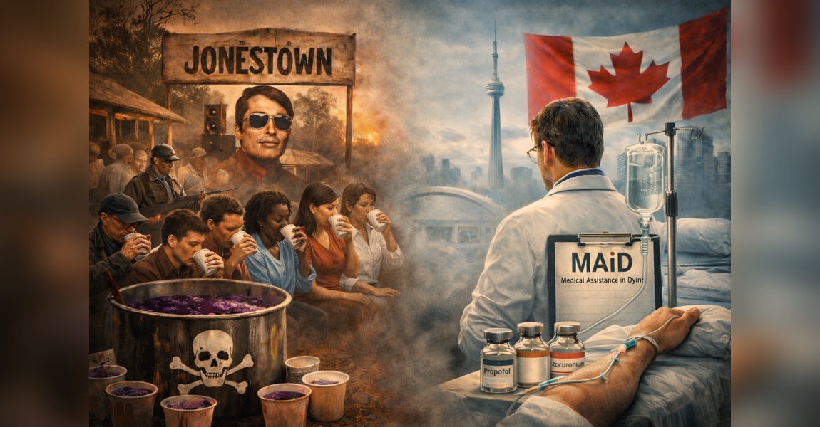 &lsquo;Jonestown Canada&rsquo; &ndash; did MAiD turn Canada into a suicide cult?
