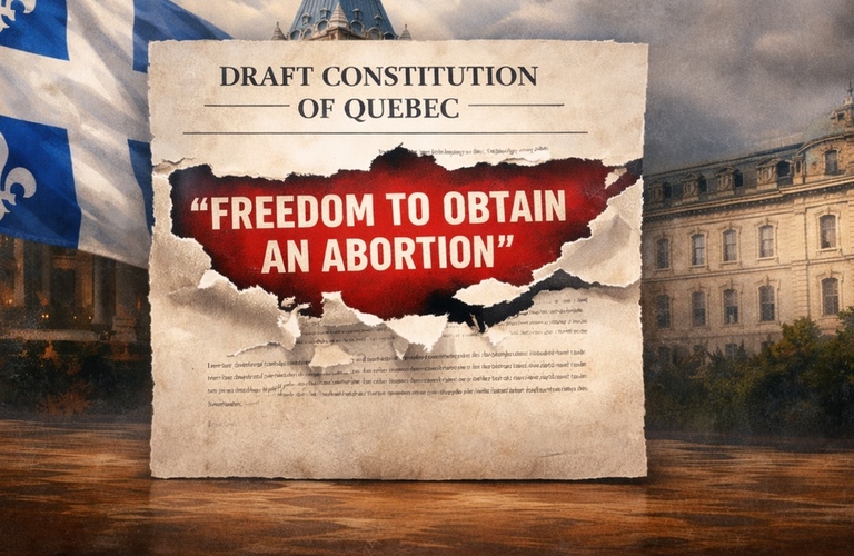 Quebec Drops Abortion from Proposed Constitution Bill