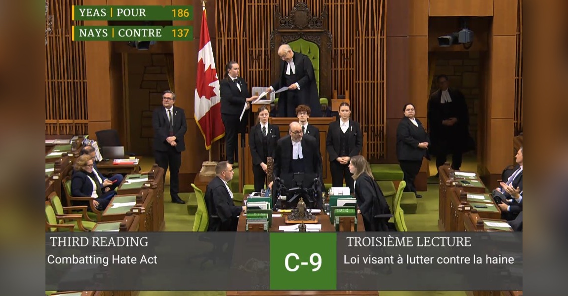 Bill C-9&rsquo;s Passage Opens Door to Persecution of Christians, Pro-Life Advocates