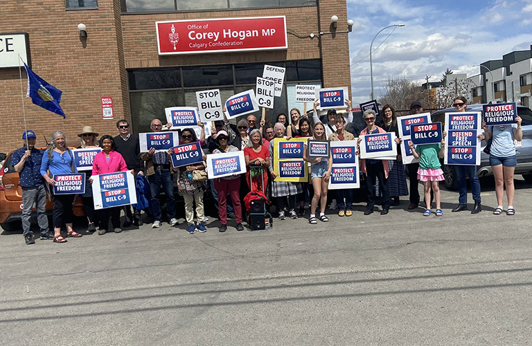 SUMMARY REPORT - Nationwide Bill C-9 protests
