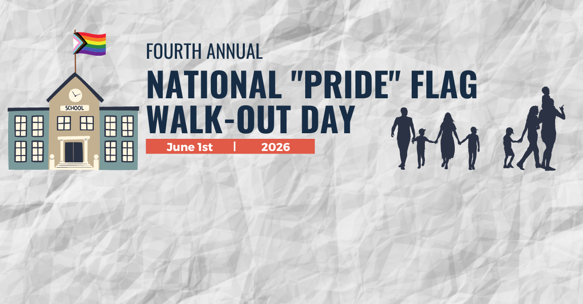 National 'Pride' Flag Walk-Out Day