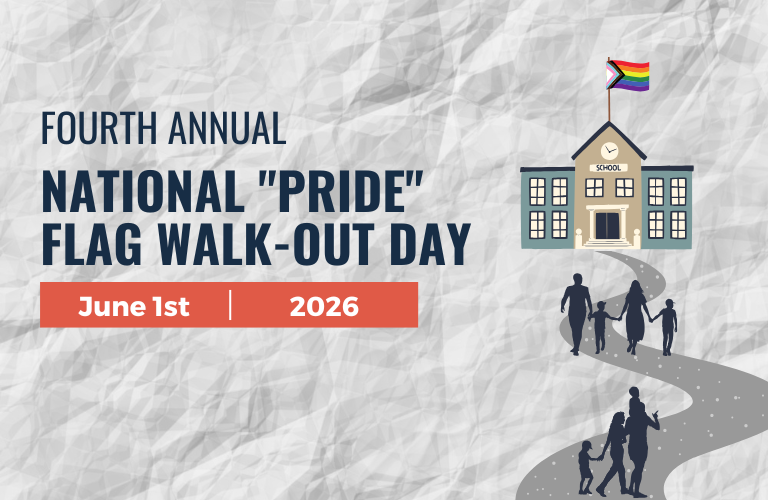 National 'Pride' Flag Walk-Out Day