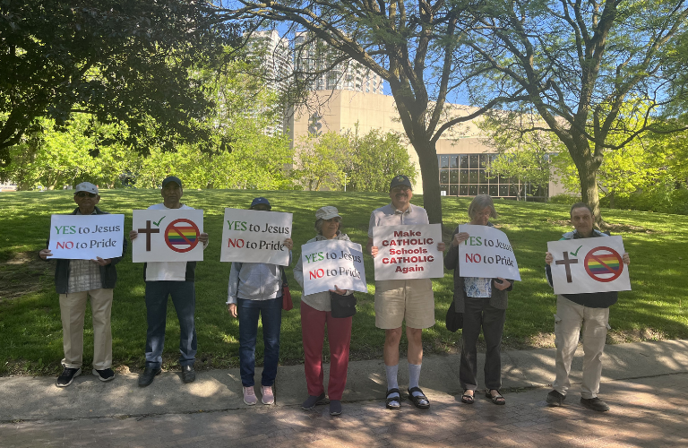 REPORT - National 'Pride' Flag Walk-Out Day